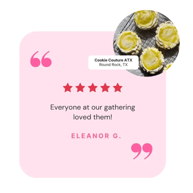 Cookie Couture ATX Round Rock TX — Eleanor G. review